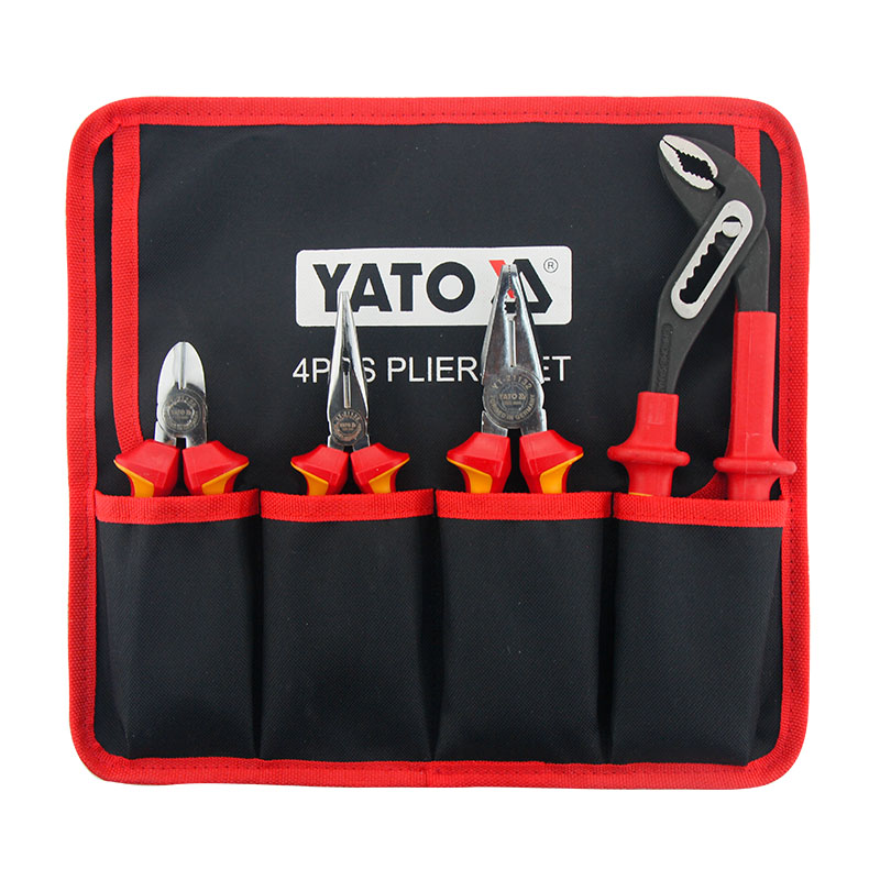 Bộ Kìm Cách Điện YATO YT-39622 – 4 Chi Tiết VDE 1000V, Tiêu Chuẩn Đức Bộ Kìm Cách Điện YATO YT-39622 – 4 Chi Tiết VDE 1000V, Tiêu Chuẩn Đức