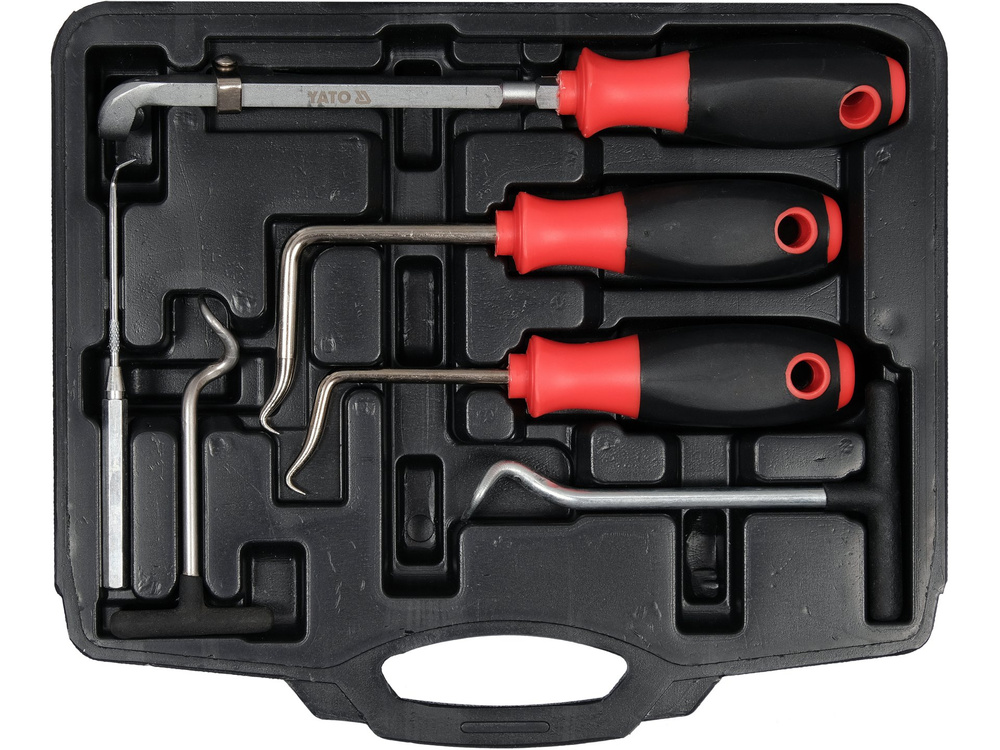 Bộ Dụng Cụ Gỡ Phớt và Móc Ống YATO YT-08432 Bộ Dụng Cụ Gỡ Phớt và Móc Ống YATO YT-08432: Chuyên Gia Gỡ Chi Tiết Tinh Xảo và Ống Khó Tiếp Cận