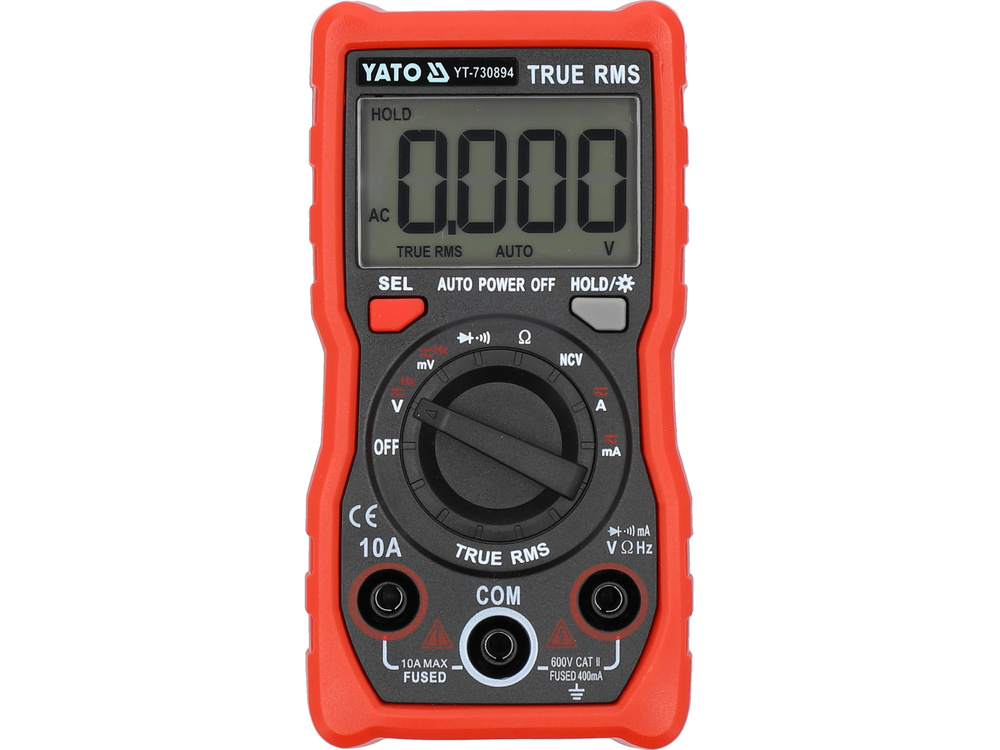 Đồng Hồ Vạn Năng Kỹ Thuật Số YATO YT-730894 Đồng Hồ Vạn Năng Kỹ Thuật Số YATO YT-730894: True RMS, An Toàn và Tiện Ích Tối Đa