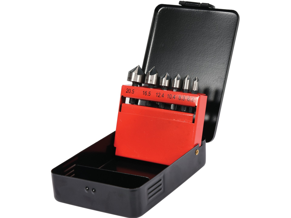 Bộ Mũi Vát Mép YATO YT-44729 Countersink HSS (6 Mũi) Bộ Mũi Vát Mép YATO YT-44729 Countersink HSS (6 Mũi): Hoàn Thiện Lỗ Khoan Chuyên Nghiệp và Đa Năng