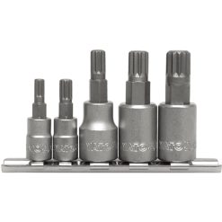 Bộ mũi vít sao 12 cạnh M5-M12 5 chi tiết 1/4"-3/8" YATO YT-04360