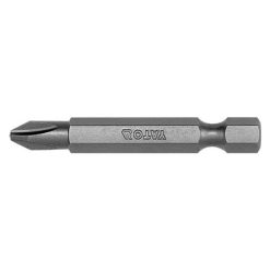 Mũi vít 4 cạnh 1/4"x50mm, 10 chi tiết, Ph3 YATO YT-78153