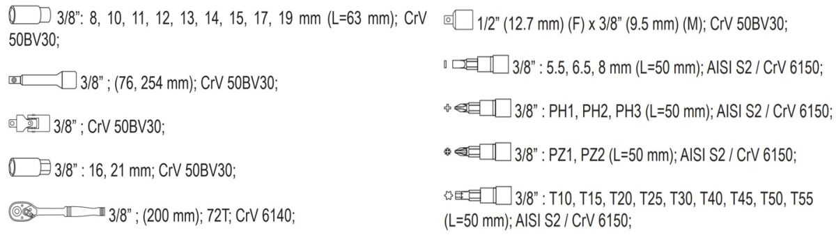 bo-tuyp-tay-van-tong-hop-3-8-58-chi-tiet-yato-yt-3857_5 Bộ tuýp tay vặn tổng hợp 3/8" 58 chi tiết Yato YT-3857