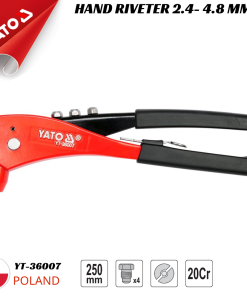 Kìm bấm rivet 2.4-4.8mm 250mm Yato YT-36007 - Ba Lan