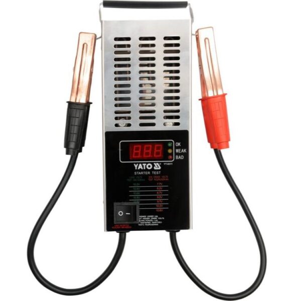 Máy kiểm tra ắc quy hiện số 12V Yato YT-8311 - Ba Lan may kiem tra ac quy hien so 12v yato yt 83111