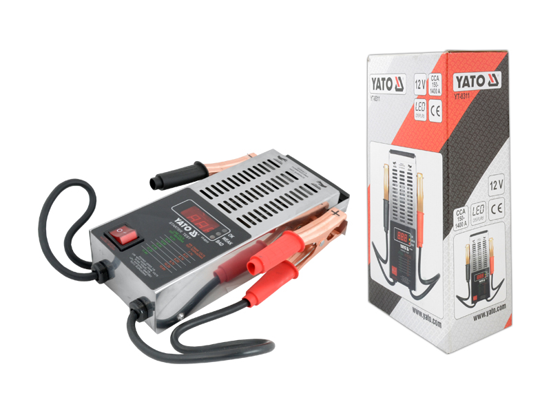 Máy kiểm tra ắc quy hiện số 12V Yato YT-8311 - Ba Lan may kiem tra ac quy hien so 12v yato yt 8311 9