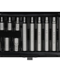 Bộ đầu tuýp 1/2"x10mm và mũi Lục giác 15 chi tiết Yato YT-0413 - Ba Lan