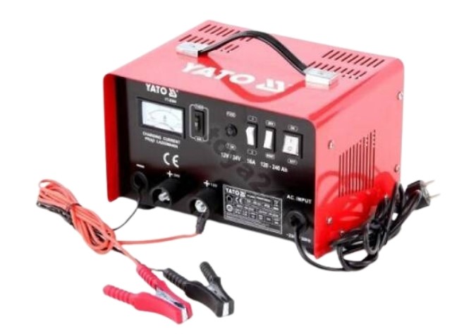Máy nạp ắc quy lưu động 16A-12V/24V Yato YT-8304 Ba Lan Yato20YT 8304 1