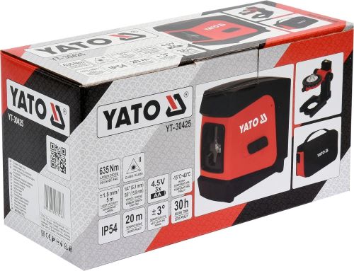 Thước laser chữ thập Yato YT-30425 - Ba Lan