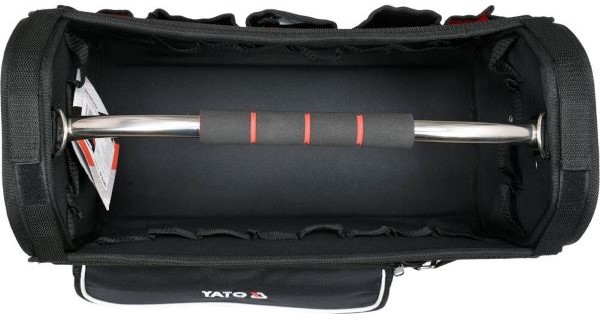 yt-74373_11 Túi đựng dụng cụ hở miệng 11 túi 22" Yato YT-74373 Ba Lan
