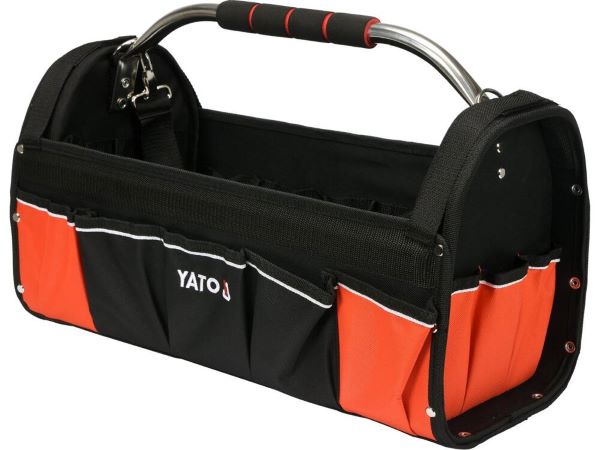 yt-74373_6 Túi đựng dụng cụ hở miệng 11 túi 22" Yato YT-74373 Ba Lan
