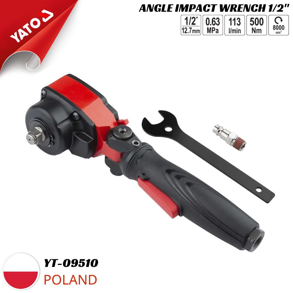 Súng siết bu lông 1/2 inch 500Nm Yato YT-09510 2 Súng siết bu lông 1/2 inch 500Nm Yato YT-09510