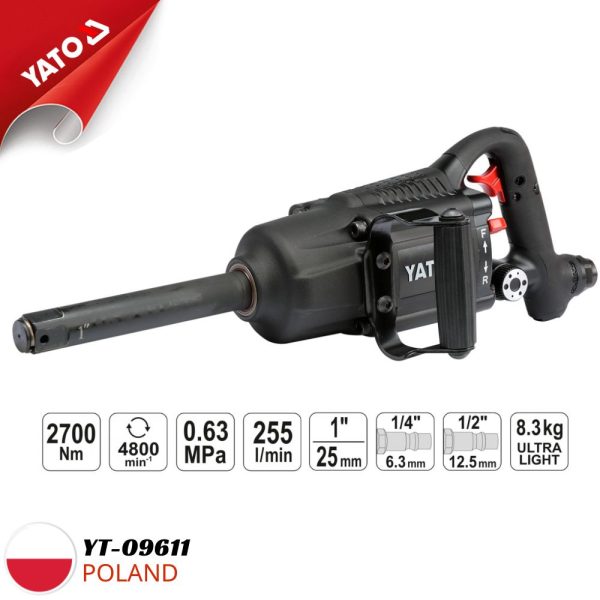 Súng Siết Bu Lông 1 inch Yato YT-09611
