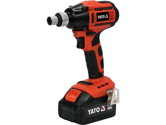 Súng Siết Bu Lông Pin 250Nm Yato YT-82802 (3Ah+Sạc) 2 Súng Siết Bu Lông Pin 250Nm Yato YT-82802 (3Ah+Sạc)