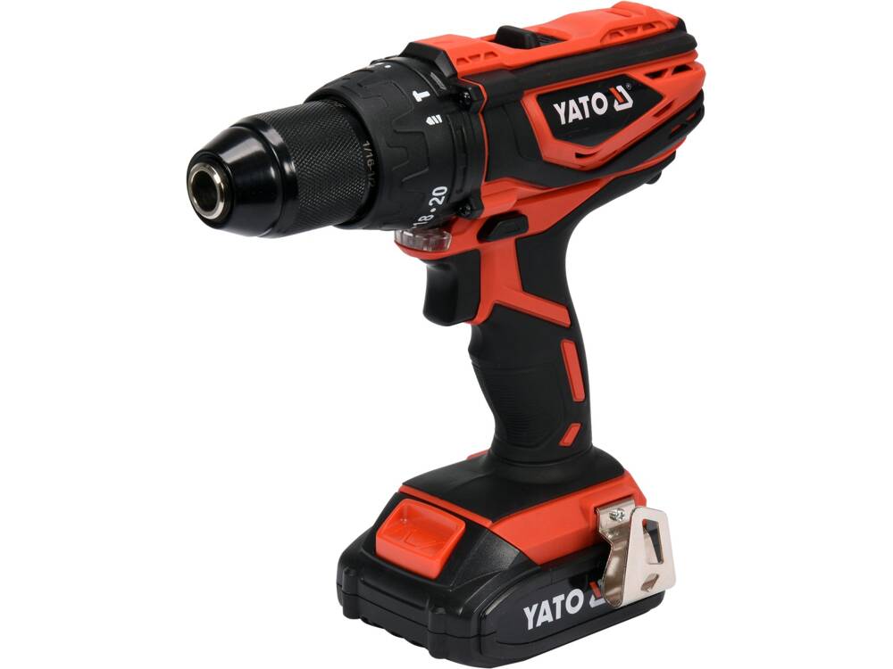 Máy Khoan Vặn Vít Pin 40Nm Yato YT-82786 (2Ah+Sạc) 2 Máy Khoan Vặn Vít Pin 40Nm Yato YT-82786 (2Ah+Sạc)