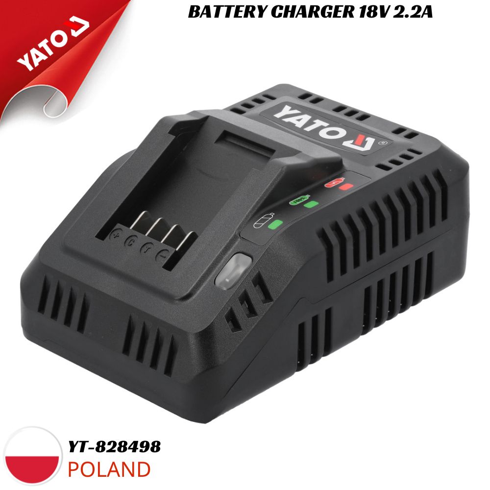 Sạc Pin 18V Yato YT-828498 2 Sạc Pin 18V Yato YT-828498