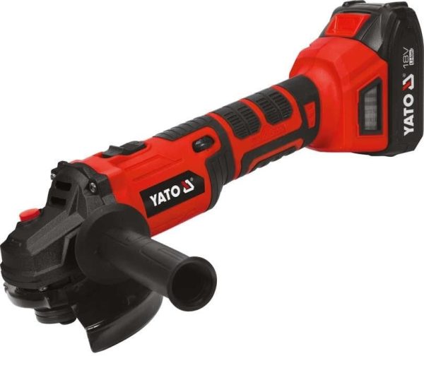 Máy Mài Cắt Góc Pin 125mm Yato YT-82829 (3Ah+Sạc)