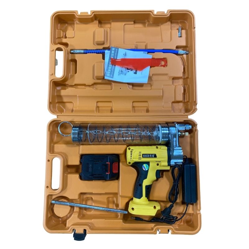 Máy Bơm Mỡ Pin 600cc KOCU GZ-D614 9 Máy Bơm Mỡ Pin 600cc KOCU GZ-D614