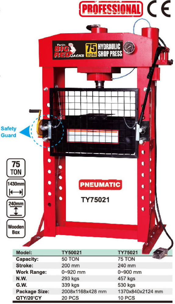 Máy Ép Thủy Lực 75 Tấn Torin BigRed TY75021 3 Máy Ép Thủy Lực 75 Tấn Torin BigRed TY75021