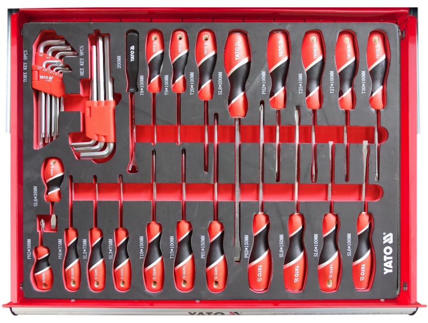 Tủ đồ nghề sửa xe Audi 267 chi tiết Yato YT-55294 14 Tủ đồ nghề sửa xe Audi 267 chi tiết Yato YT-55294