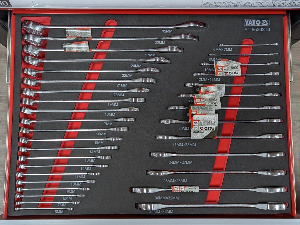 Tủ Đồ Nghề sửa Chữa Ô tô 426 Chi Tiết Yato YT-55309 18 tu dung cu sua chua oto chuyen nghiep yato yt 55309 2